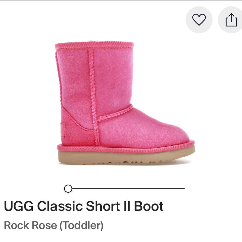 UGG Classic Short II Boot in Pink
